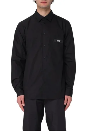VERSACE Hombre, Camisas, Negro, Talla: M