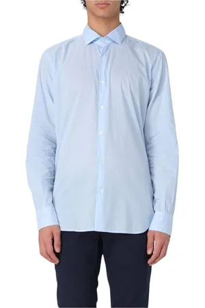 BROOKSFIELD Hombre, Camisas, Azul, Talla: 3XL