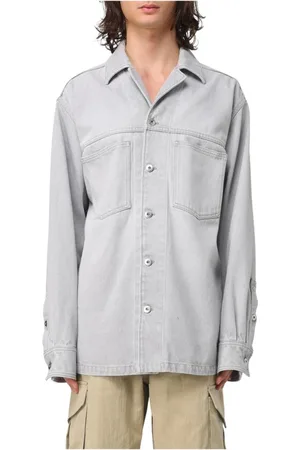 Bottega Veneta Hombre, Camisas, Gris, Talla: S