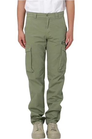 Aspesi Hombre, Pantalones, Verde, Talla: L