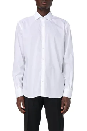 BROOKSFIELD Hombre, Camisas, Blanco, Talla: XL