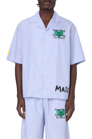 BARROW Hombre, Camisas, Azul, Talla: XS