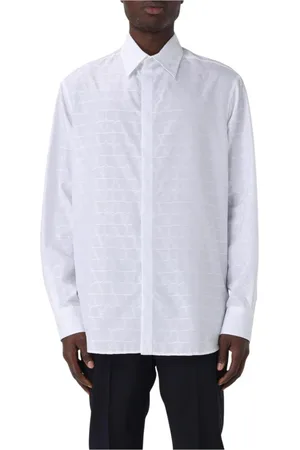 VALENTINO Hombre, Camisas, Blanco, Talla: 2XL