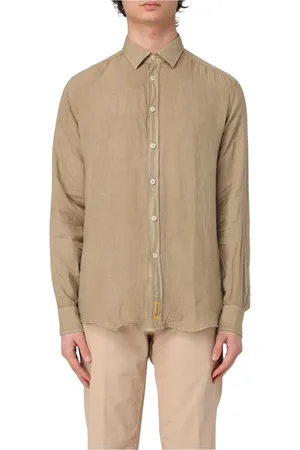 B.D.BAGGIES Hombre, Camisas, Marrón, Talla: M