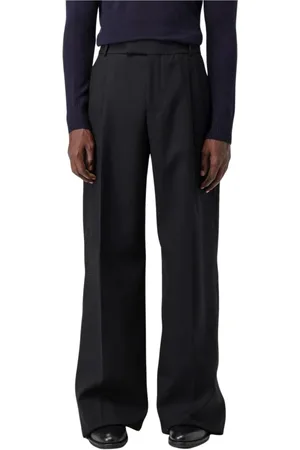 Alexander McQueen Hombre, Pantalones, Negro, Talla: M