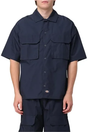 Dickies Hombre, Camisas, Azul, Talla: S