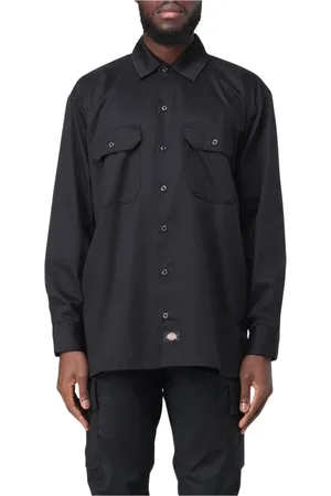 Dickies Hombre, Camisas, Negro, Talla: M