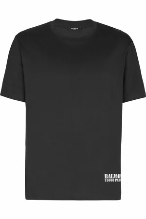 Balmain Hombre, Camisetas, Negro, Talla: 3XL