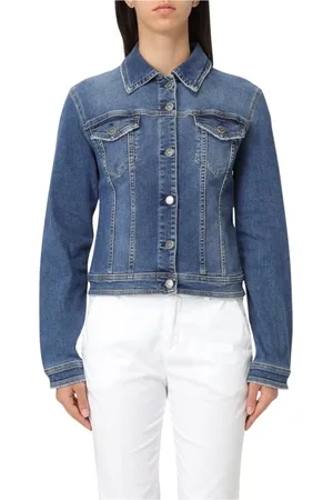 Liu Jo Mujer, Chaquetas, Azul, Talla: XS