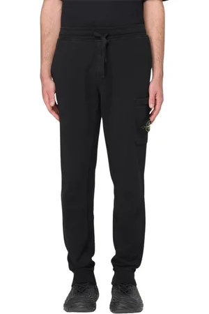 Stone Island Hombre, Pantalones, Negro, Talla: L