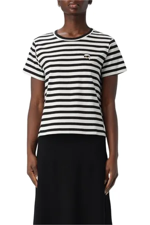 Karl Lagerfeld Mujer, Camisetas, Negro, Talla: XL