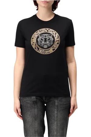 Roberto Cavalli Mujer, Camisetas, Negro, Talla: XL