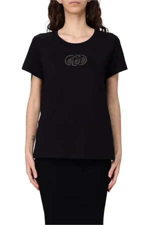 Liu Jo Mujer, Camisetas, Negro, Talla: M