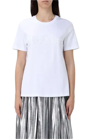 Max Mara Mujer, Camisetas, Blanco, Talla: S