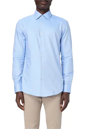 HUGO BOSS Hombre, Camisas, Azul, Talla: S