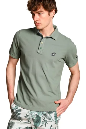 Masons Hombre, Camisetas, Verde, Talla: S