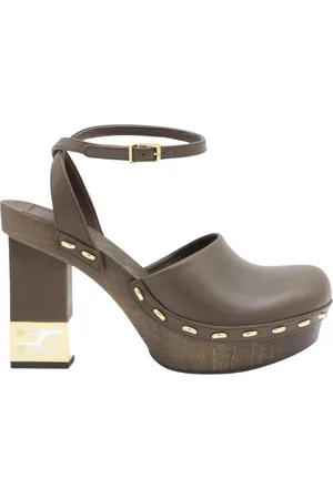Fendi Mujer, Zapatos, Marrón, Talla: 36 EU