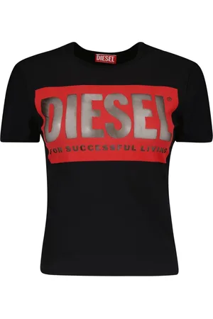 Diesel Mujer, Camisetas, Negro, Talla: S
