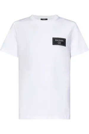 Balmain Hombre, Camisetas, Blanco, Talla: XL