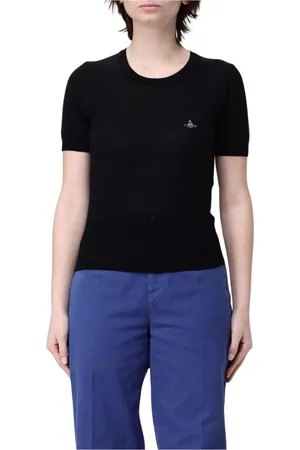 Vivienne Westwood Mujer, Camisetas, Negro, Talla: S