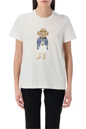 Ralph Lauren Mujer, Camisetas, Blanco, Talla: L