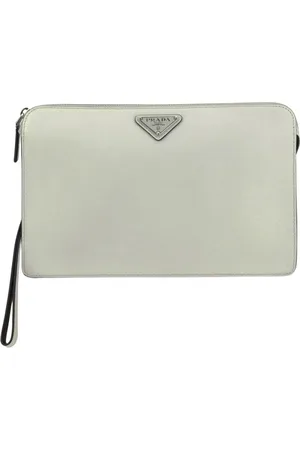 Prada Hombre, Bolsos, Gris, Talla: ONE Size