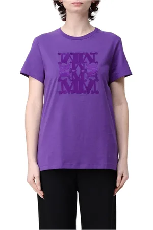 Max Mara Mujer, Camisetas, Púrpura, Talla: XL