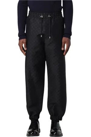 Balmain Hombre, Pantalones, Negro, Talla: L
