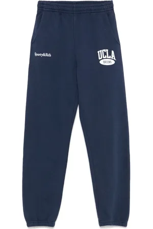 Sporty & Rich Mujer, Pantalones, Azul, Talla: L