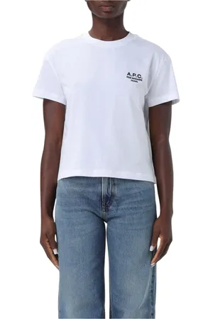 A.P.C. Mujer, Camisetas, Blanco, Talla: M