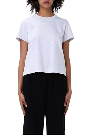 Alexander Wang Mujer, Camisetas, Gris, Talla: L
