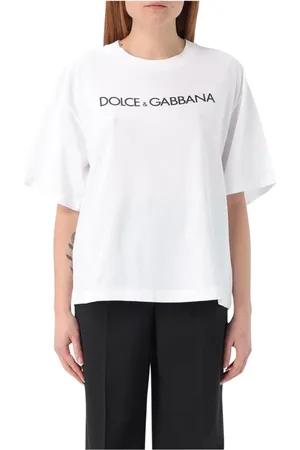 Dolce & Gabbana Mujer, Camisetas, Blanco, Talla: M