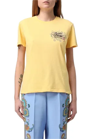 Etro Mujer, Camisetas, Amarillo, Talla: XL