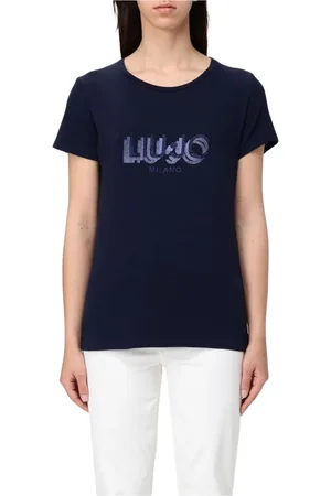 Liu Jo Mujer, Camisetas, Azul, Talla: S