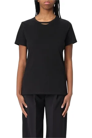 Elisabetta Franchi Mujer, Camisetas, Negro, Talla: S