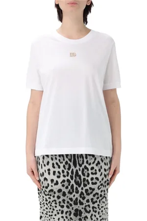 Dolce & Gabbana Mujer, Camisetas, Blanco, Talla: XS
