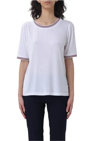 FAY Mujer, Camisetas, Blanco, Talla: L