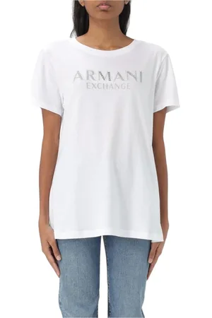 Armani Exchange Mujer, Camisetas, Blanco, Talla: XS