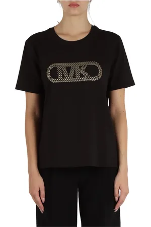 Michael Kors Mujer, Camisetas, Negro, Talla: S