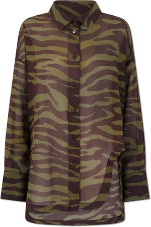 The Attico Mujer, Blusas y Camisas, Marrón, Talla: 2XS