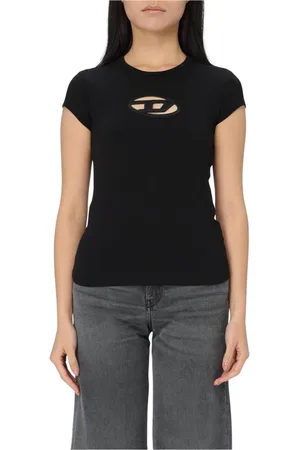 Diesel Mujer, Camisetas, Negro, Talla: XS