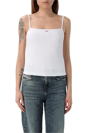 Diesel Mujer, Camisetas, Blanco, Talla: XS