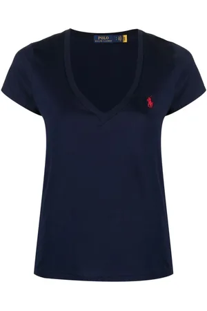 Ralph Lauren Mujer, Camisetas, Azul, Talla: S
