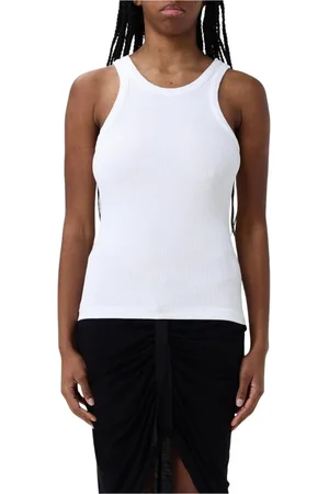AGOLDE Mujer, Camisetas, Blanco, Talla: S