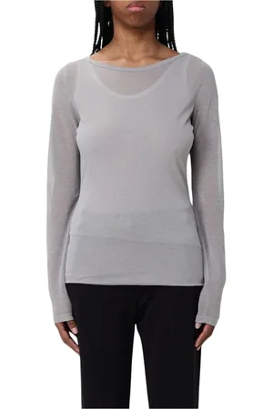 Pinko Mujer, Camisetas, Gris, Talla: L