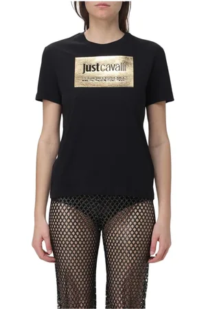 Roberto Cavalli Mujer, Camisetas, Negro, Talla: XS