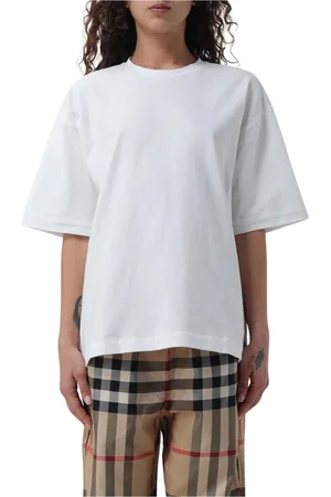 Burberry Mujer, Camisetas, Blanco, Talla: S
