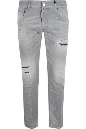 Dsquared2 Hombre, Vaqueros, Gris, Talla: S