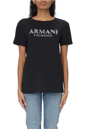 Armani Exchange Mujer, Camisetas, Negro, Talla: S