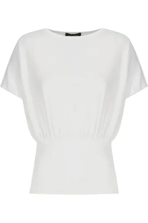 Fabiana Filippi Mujer, Camisetas, Blanco, Talla: S
